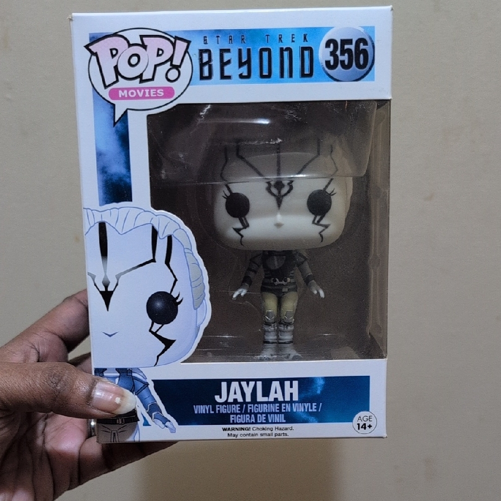 Funko Pop Jaylah Figure - White and Black